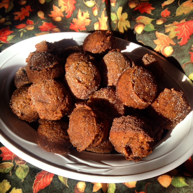 Recipe: Pumpkin Spice Donut Holes