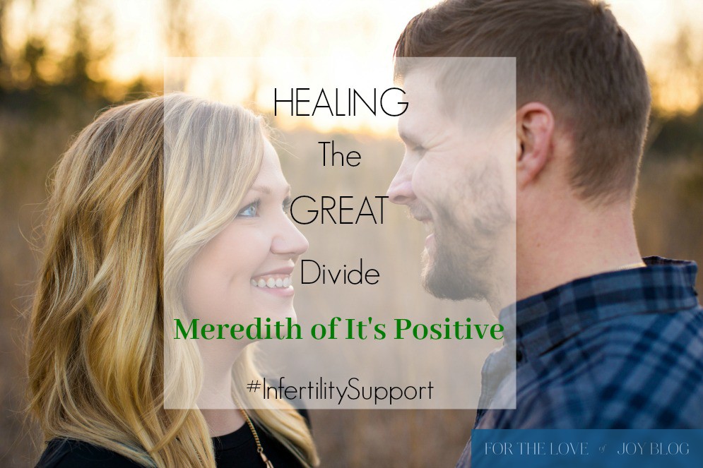 Healing the Great Divide: Meredith of It’s Positive