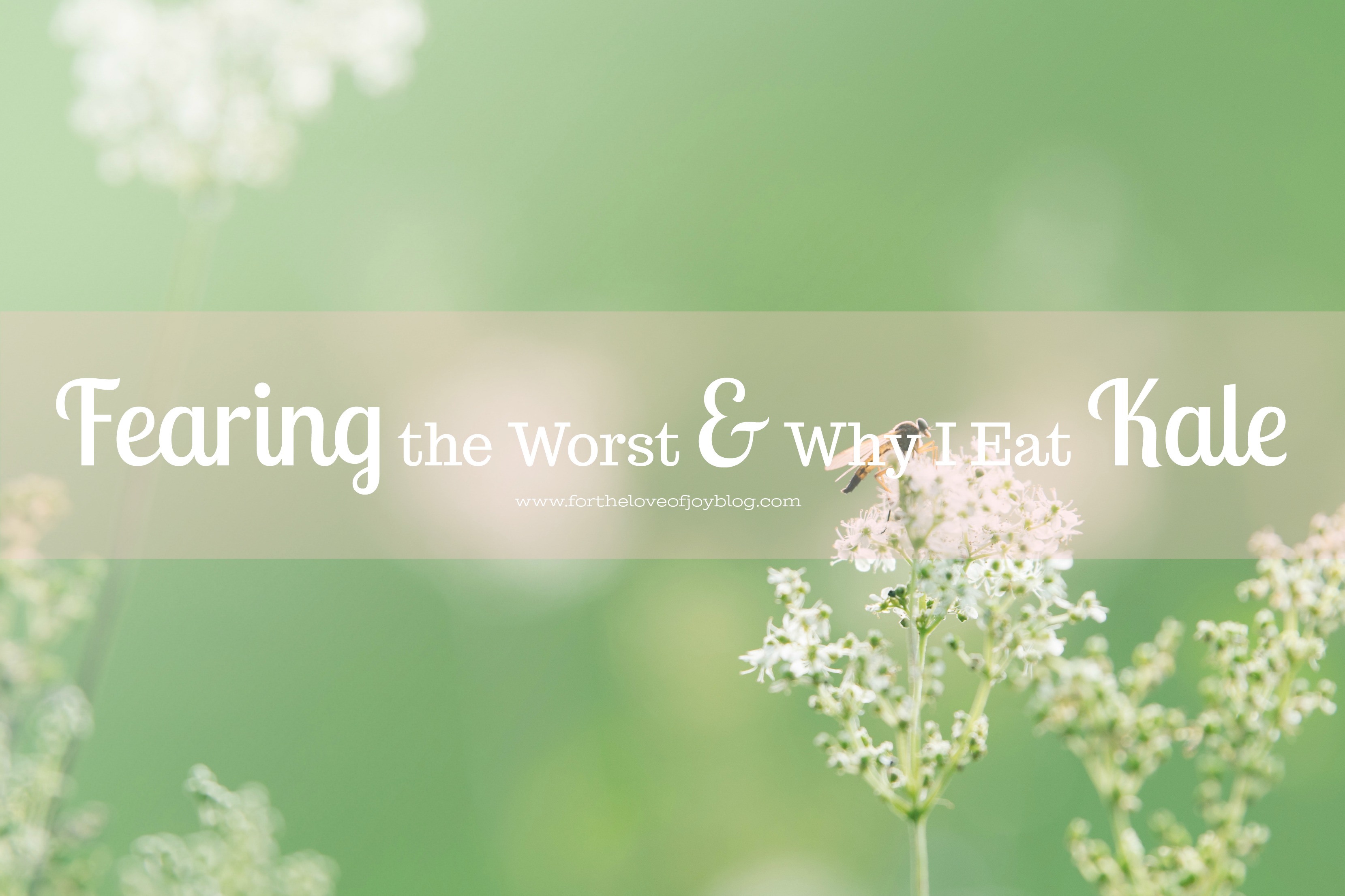 Fearing the Worst & Why I Eat Kale